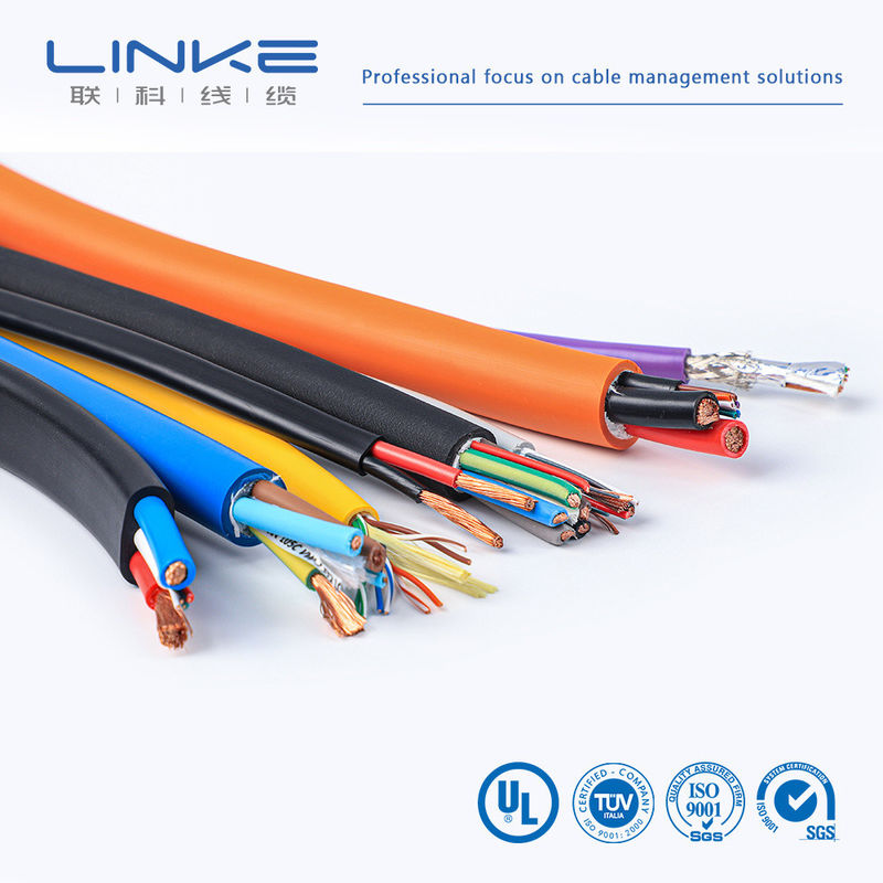 كابل التحكم الصناعي المعزول من سلك النحاس الناعم PVC 60227 IEC 52 53rvv كابل التحكم متعدد النواة