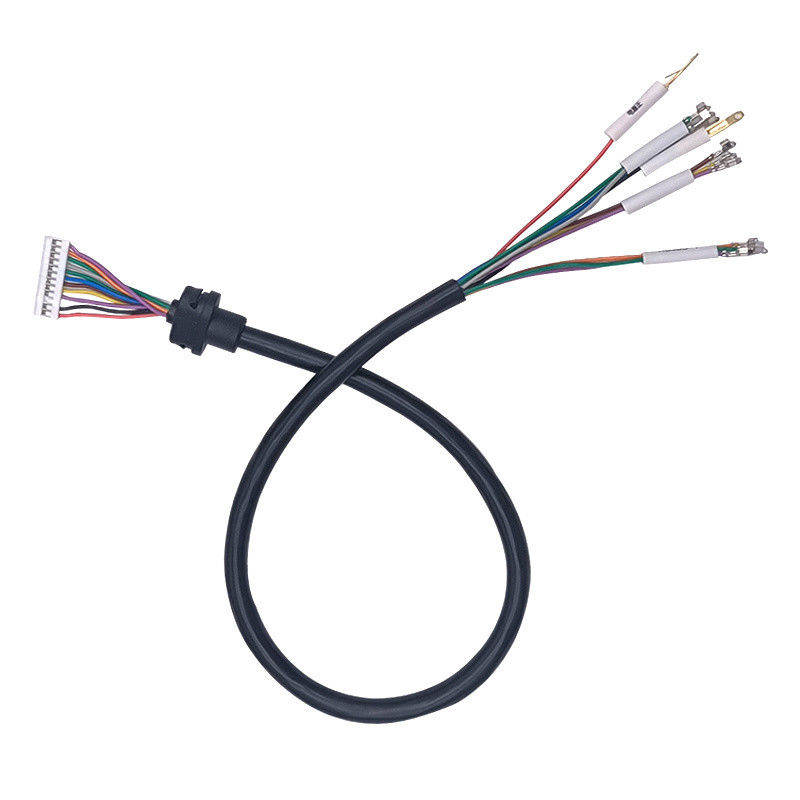 تجميع حزام سلك طبي مخصص عالي الجهد متعدد الأسلاك ملفوف