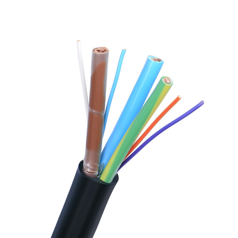 TPE Halogen-Free Cold Shielded Wire Copper Core Cable with HDPE Insulation Material