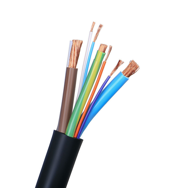 TPE Halogen-Free Cold Shielded Wire Copper Core Cable with HDPE Insulation Material