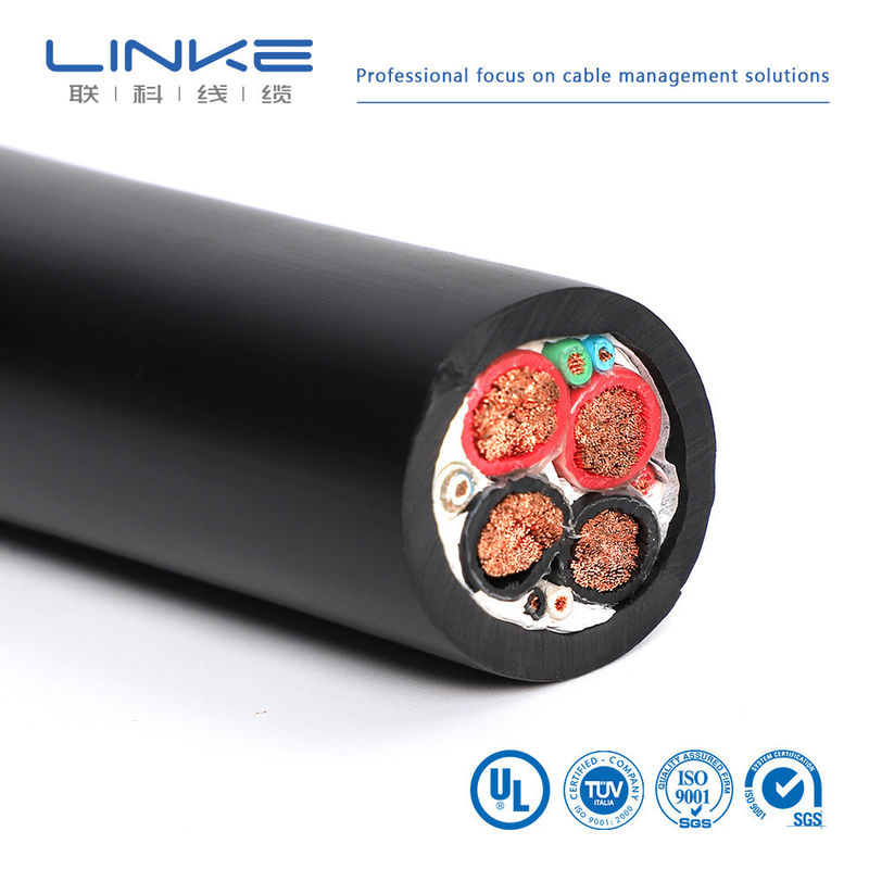 كابل طاقة عالية الجهد مع موصل نحاس وعزل PVC لتطبيقات الكهرباء الشمسية 300-600 فولت