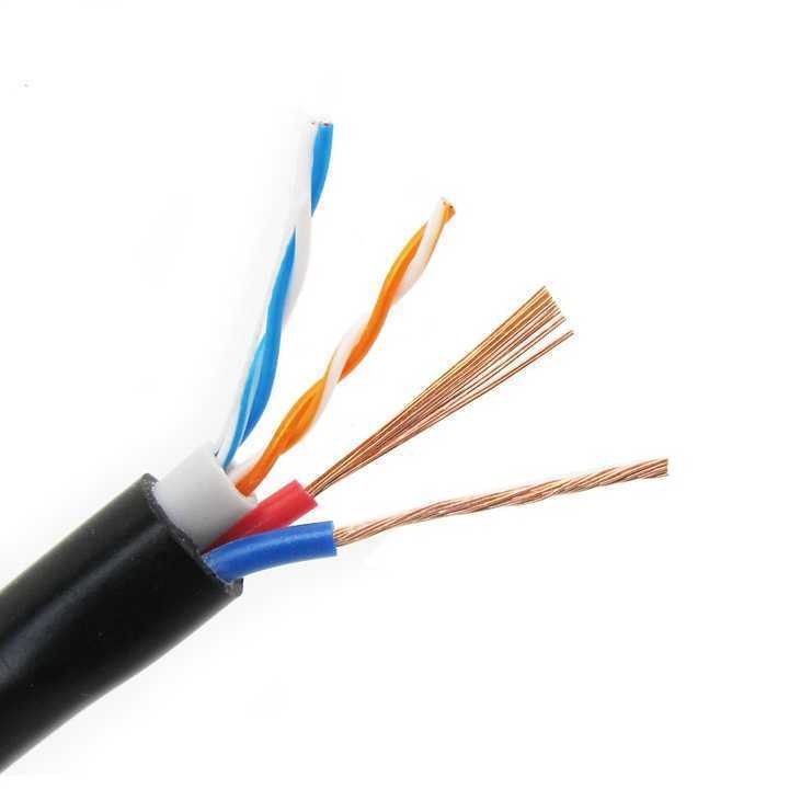 كابل مركب مرن للغاية مخصص كابل شبكة النحاس Cat 5 لمحطة الطاقة