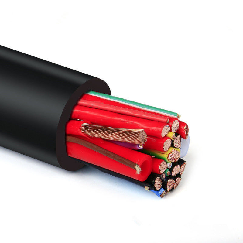سلك السيارة الكهربائية المحمية ذات النواة الواحدة كابل الكهرباء الكهربائية 6AWG 14AWG طاقة سلك الجهد العالي سترة المطاط السيليكون