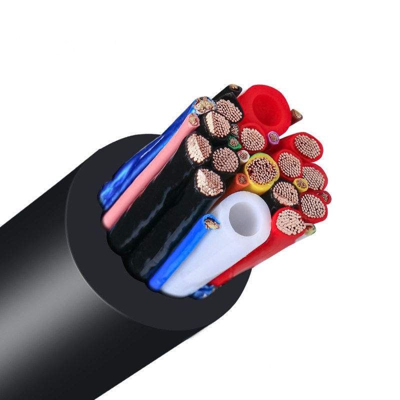 سلك السيارة الكهربائية المحمية ذات النواة الواحدة كابل الكهرباء الكهربائية 6AWG 14AWG طاقة سلك الجهد العالي سترة المطاط السيليكون