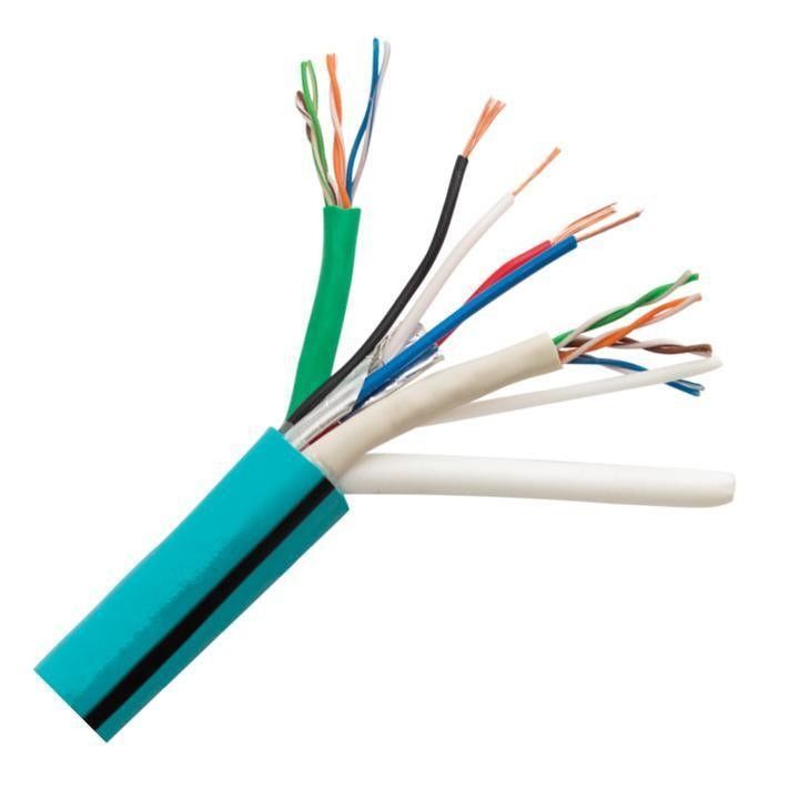 كابل مساوي ناعم من النحاس 750hm 100 متر كابل Rg174 مع معطف PVC حالي 300V