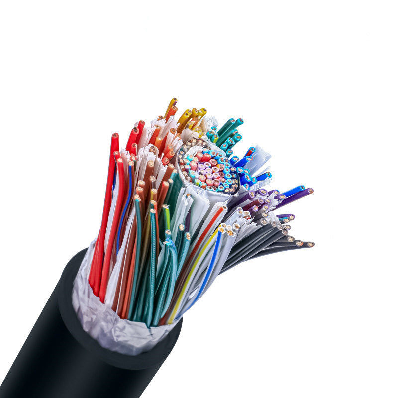 مادة عزل PVC ISO9001 كابل التحكم في الدرع متعدد النواة UL2464 كابل كهربائي سلك متعدد النواة المحمي