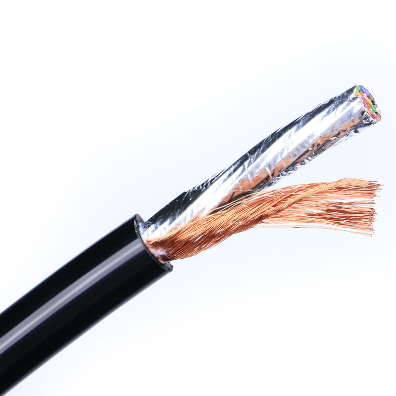 كابل إيثيرنت معزول من 4 أساسات من PVC Bus Profinet Twisted Pair Shielded للكابلات الكهربائية الصناعية