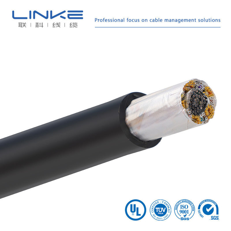 كابل التحكم في معدات الاتصالات UL مع قلب نحاس مرن وعزل PVC