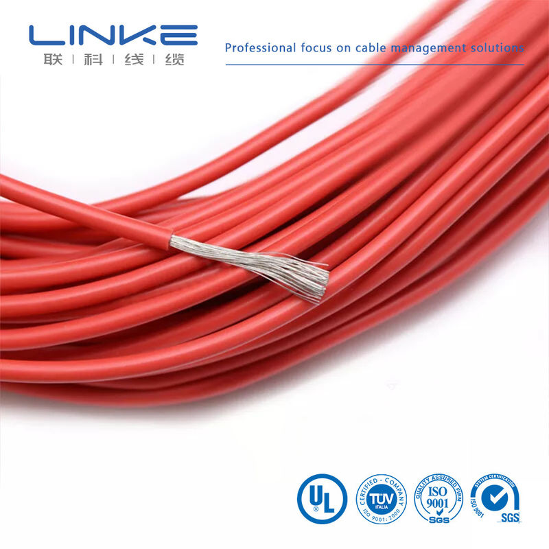UL3135 سلك المطاط السيليكوني 30 28 26 24 22 20 18 16 14 12 10 AWG عازل ناعم النحاس الكترون LED مصباح إضاءة كابل