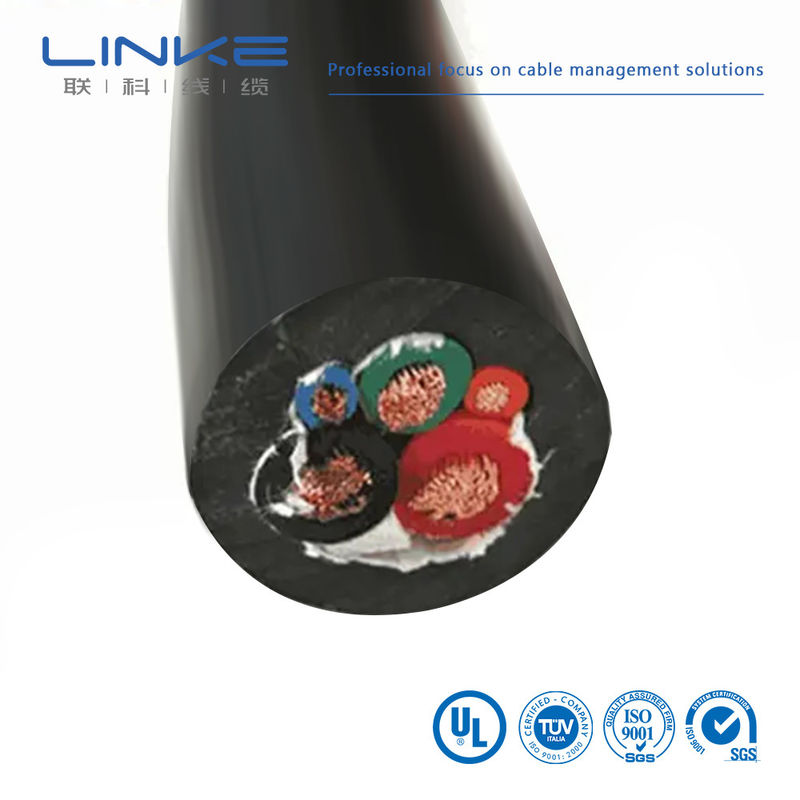 3.6kW 16A 3G2.5mm2 + 2 * 0.5mm2 سلك EV AC كابل شحن EV
