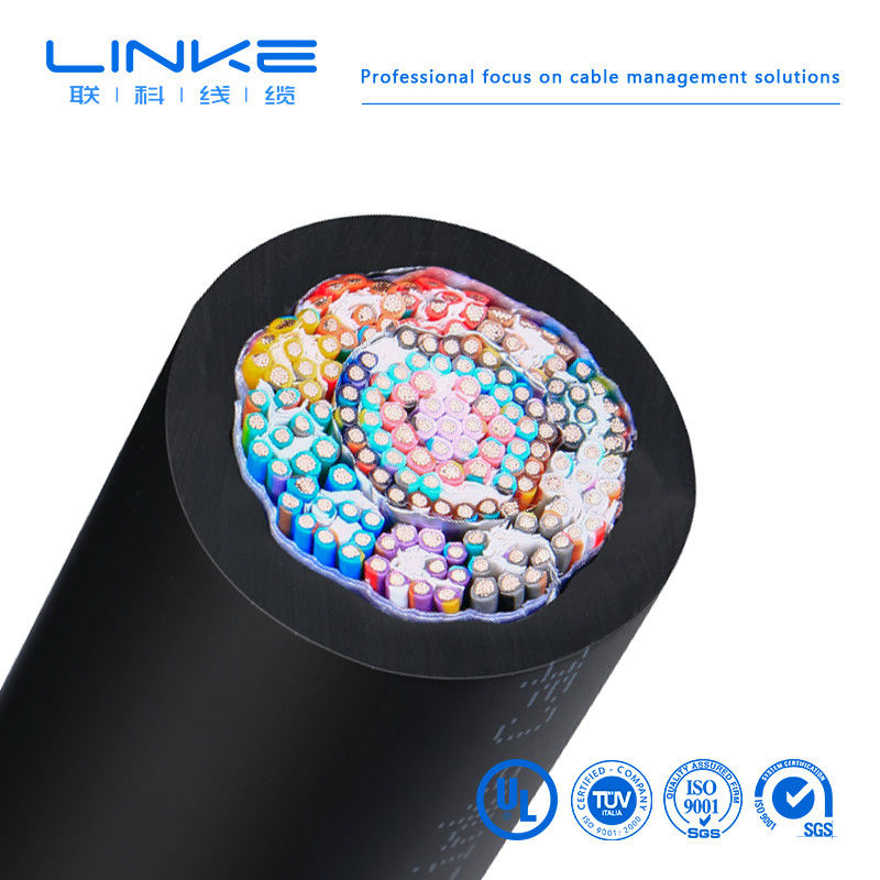 كابل كهرباء مطاط سليكون كابل التحكم الصناعي مع إشعاع الحرارة المقاومة للبرد والحمض والقلي في البيئات القاسية