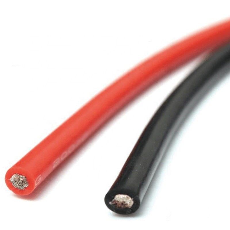 سلك السيليكون عالي المرونة فائق الاحتمال للنار المقاوم للحرارة سلك السيليكون 10awg 8awg 6awg 4awg 2awg