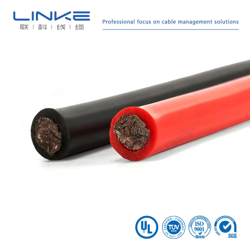 سلك السيليكون عالي المرونة فائق الاحتمال للنار المقاوم للحرارة سلك السيليكون 10awg 8awg 6awg 4awg 2awg