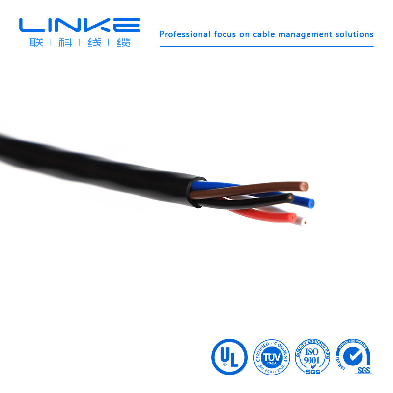 6ft SJT 14 Gauge 3 Wire Heavy Duty Replacement Power Supply Cord Pigtail Cable 110V 125V 120V Black Power Extension Cord