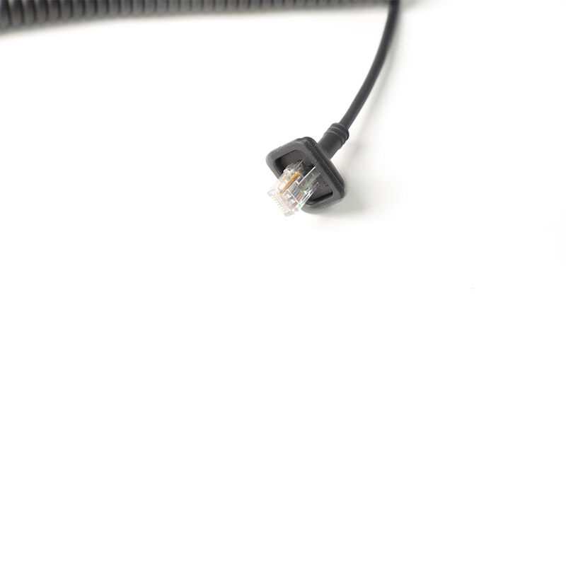 فئة 6 كابل شبكة رباعية صناعية محمي بـ Gigabit مع رابط RJ45 لتطبيقات Ethernet الصناعية