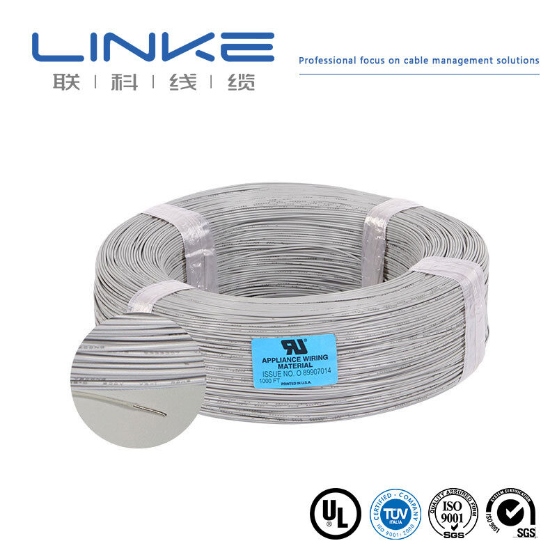 Awm 1185 علبة متقطعة 18AWG 20AWG سلك محمي أحادي النواة UL1185 كابل إشارة محمي