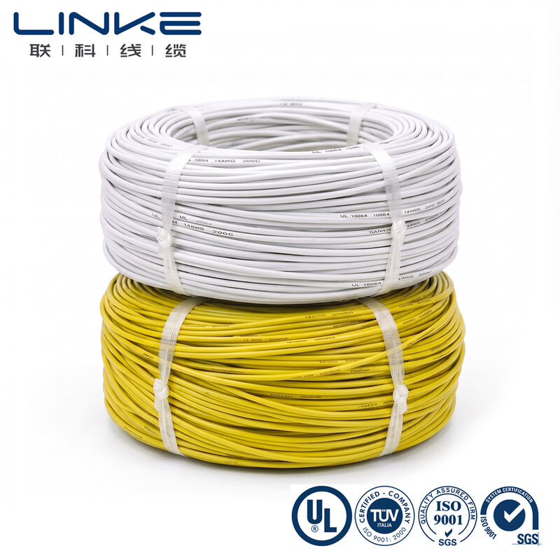 UL10064 الحرارة العالية 105C 30V FEP عازل سلك ربط النحاس المعلب للسيارات والمعدات الصناعية